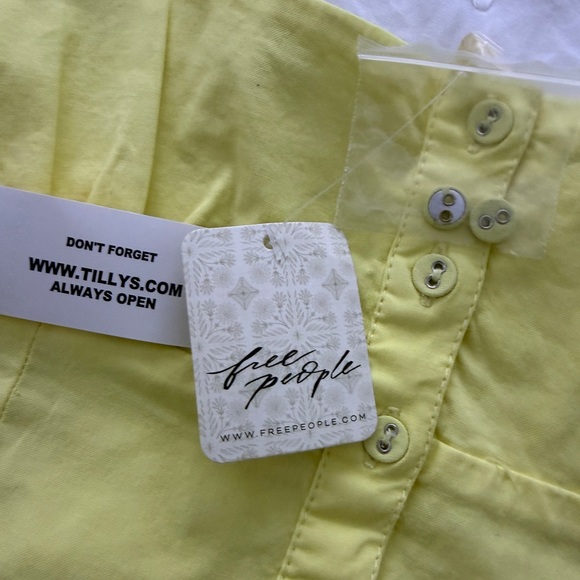 Yellow Button-Front Sundress - Picture 3 of 3